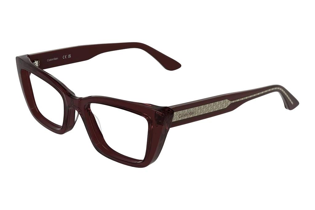 Calvin Klein   CK25549 605 RED TRANSPARENT BURGUNDY