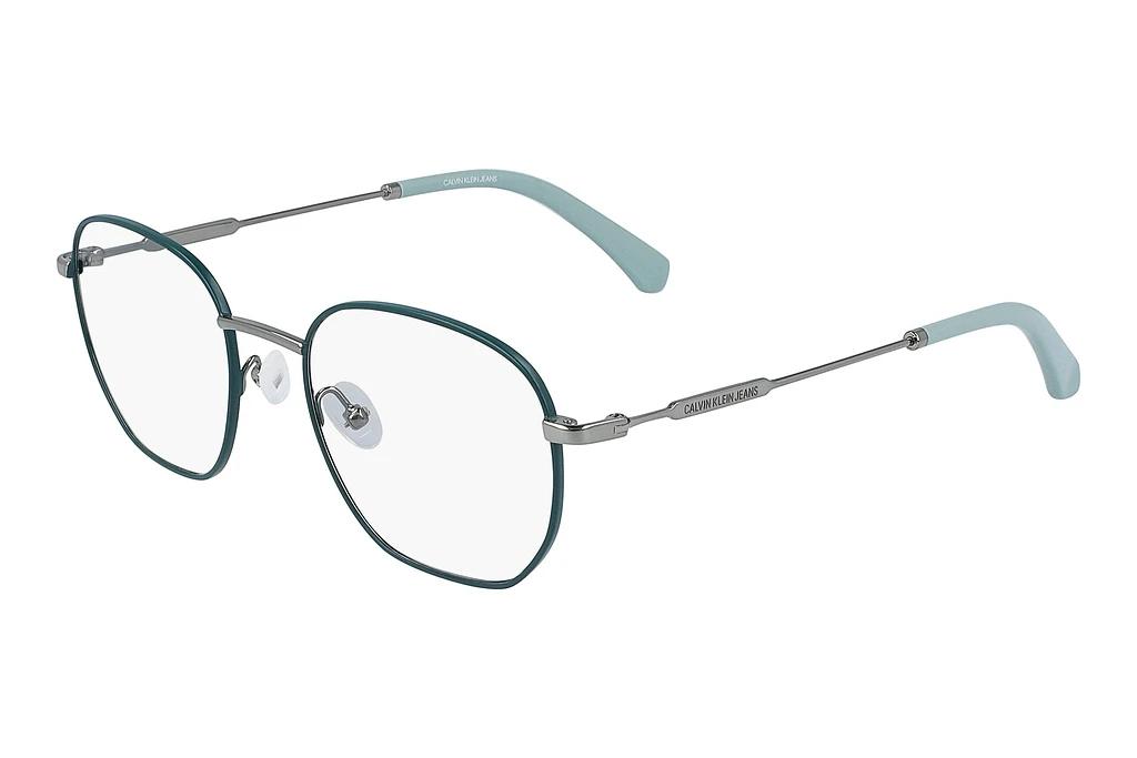 Calvin Klein   CKJ20101 431 BLUE SATIN DARK TEAL