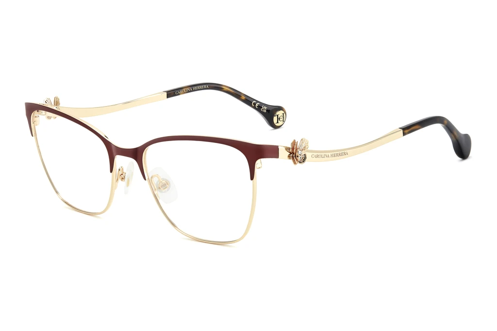 Carolina Herrera   HER 0398 6K3 BURGUNDY GOLD