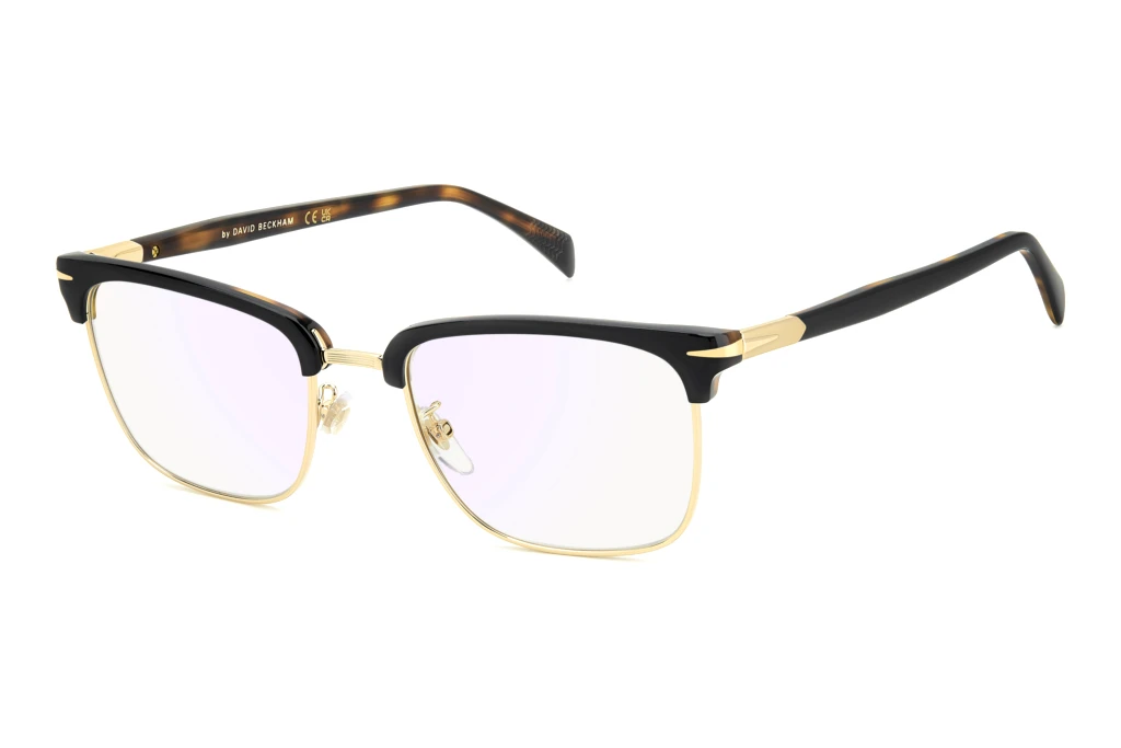 David Beckham   DB 1183 XWY BLACK HAVANA GOLD