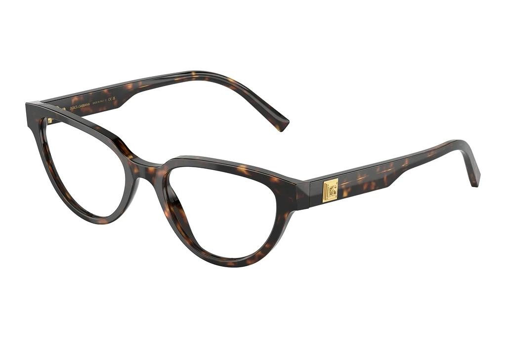 Dolce & Gabbana   DG3358 502 Havana
