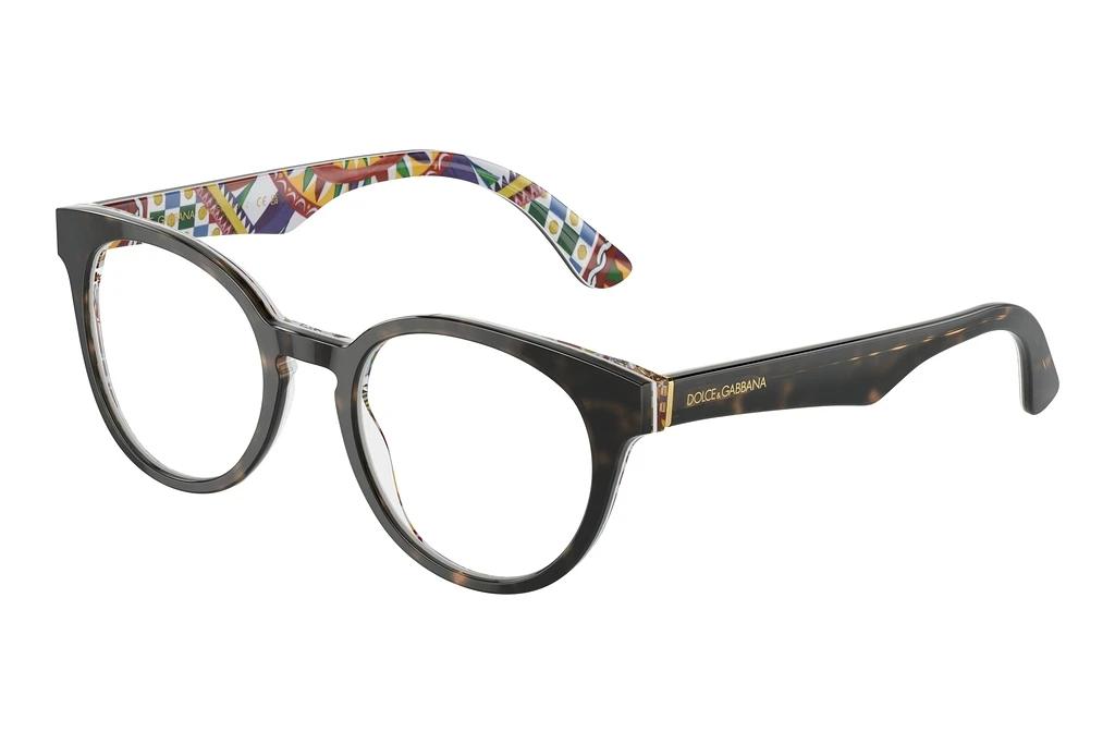 Dolce & Gabbana   DG3361 3217 Havana On White Barrow