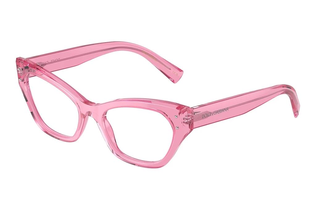 Dolce & Gabbana   DG3385 3148 Transparent Pink