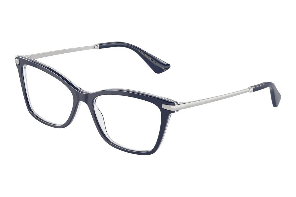Dolce & Gabbana   DG3393 3414 Blue On Blue Maiolica