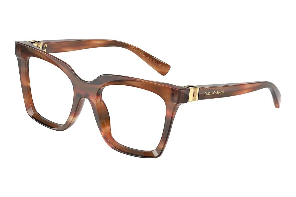 Dolce & Gabbana   DG3417 3221 Striped Brown