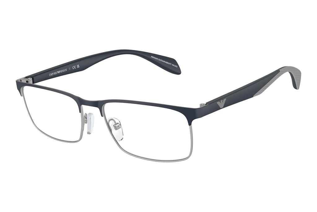 Emporio Armani   EA1149 3368 Matte Silver/Blue