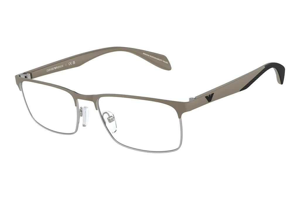 Emporio Armani   EA1149 3369 Matte Silver/Mud