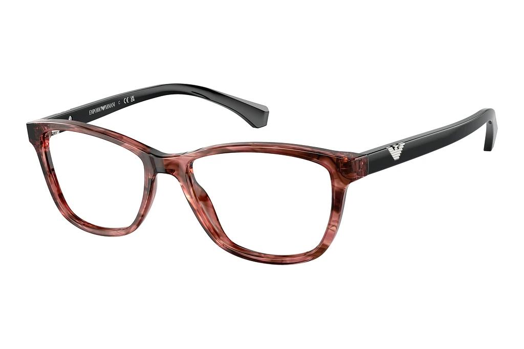 Emporio Armani   EA3099 5553 Shiny Striped Pink