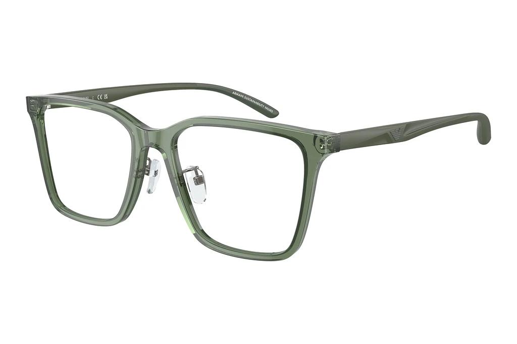 Emporio Armani   EA3232D 6061 Shiny Transparent Olive Green