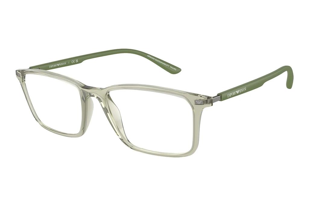 Emporio Armani   EA3237 6107 Shiny Transparent Green