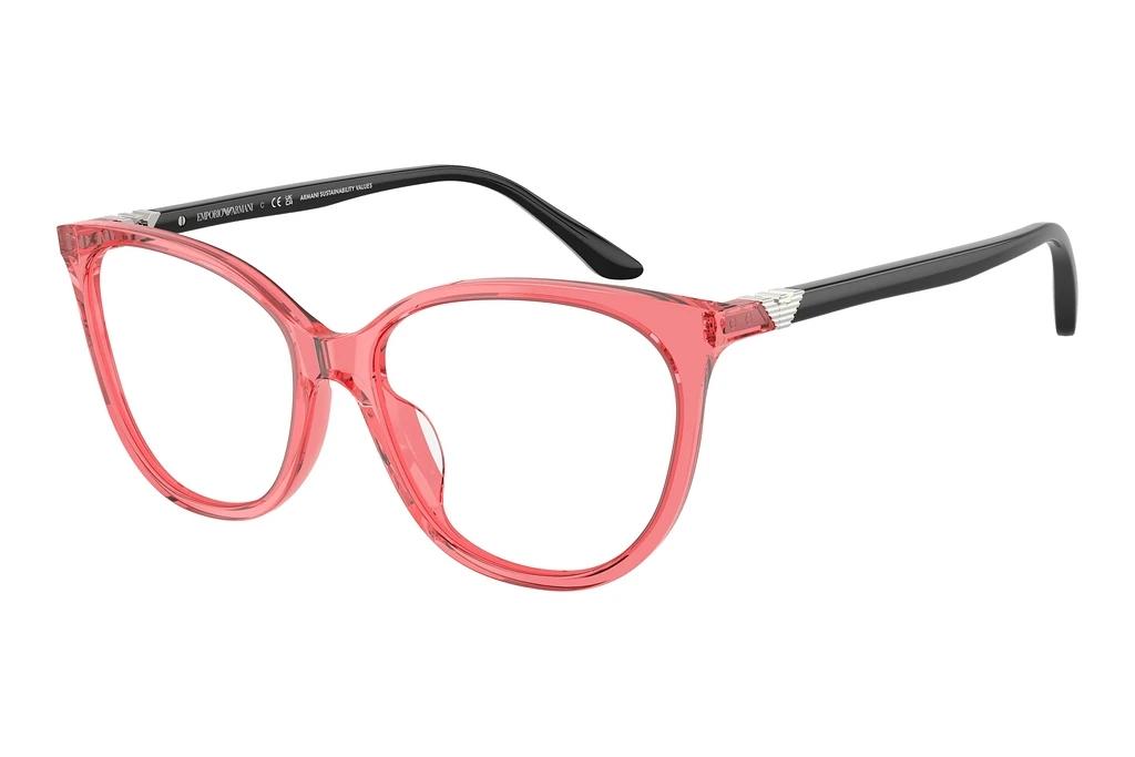 Emporio Armani   EA3249U 6198 Shiny Transparent Red