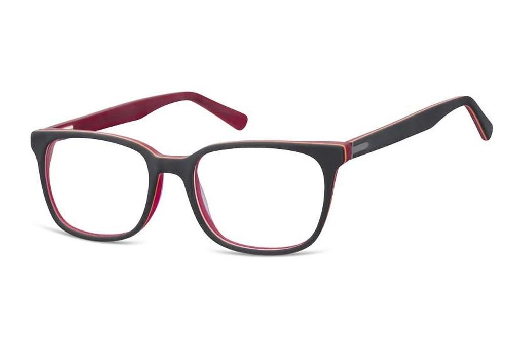 Fraymz   A57 F Matt Black/Clear Red