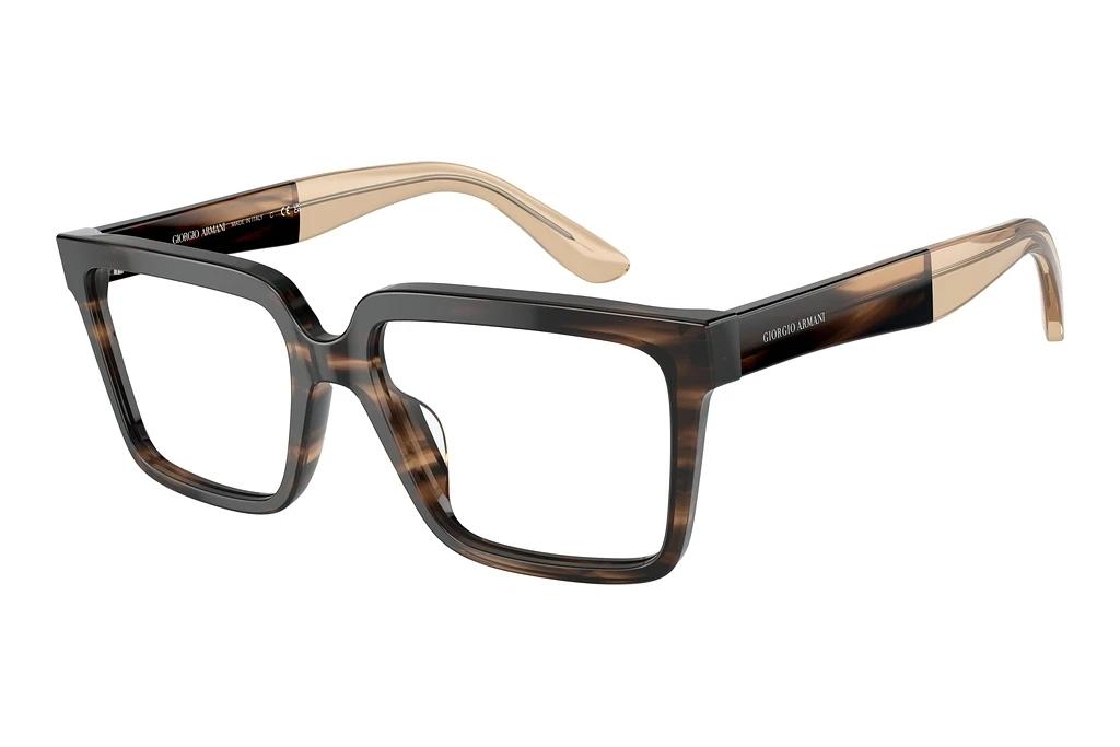 Giorgio Armani   AR7230U 5958 Shiny Striped Brown