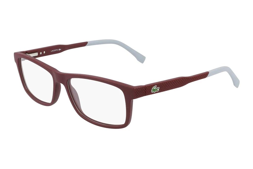 Lacoste   L2876 604 RED BURGUNDY MATTE