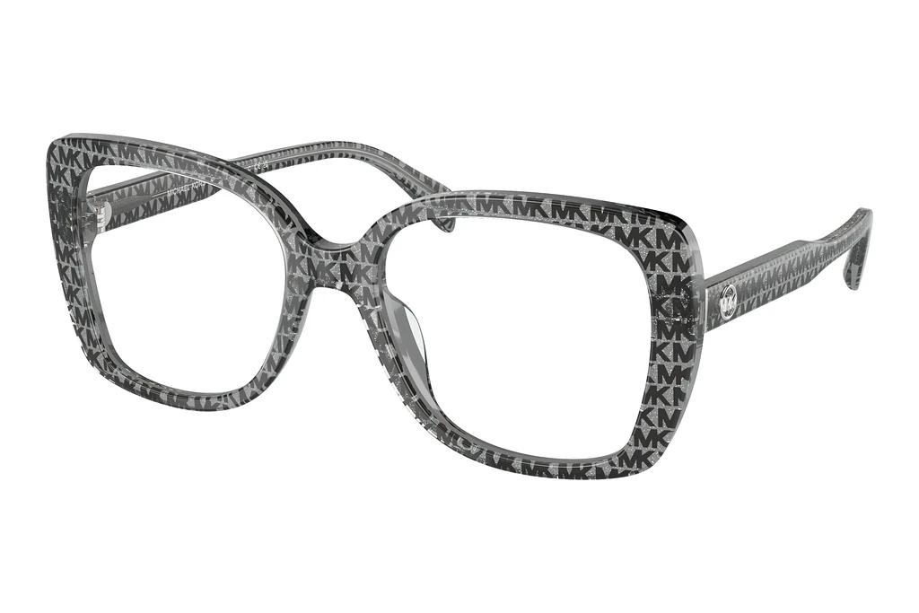 Michael Kors   MK4104U 3958 Black Mk Logo Glitter
