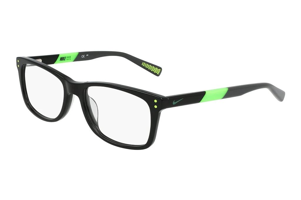 Nike   NIKE 5538 001 BLACK BLACK-FLASH LIME