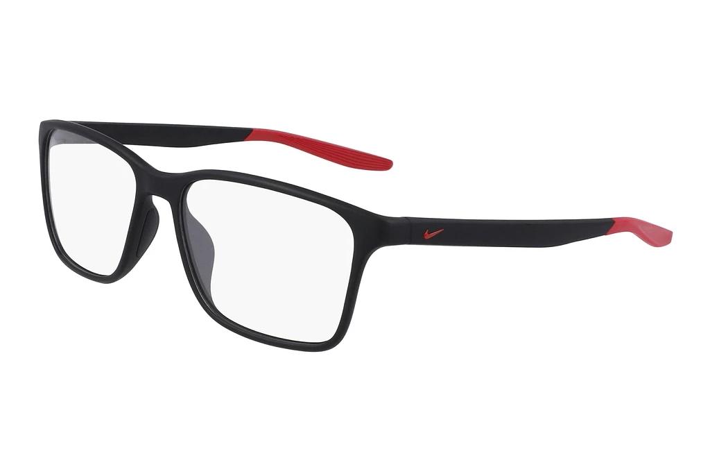 Nike   NIKE 7117 006 BLACK MATTE BLACK/GYM RED