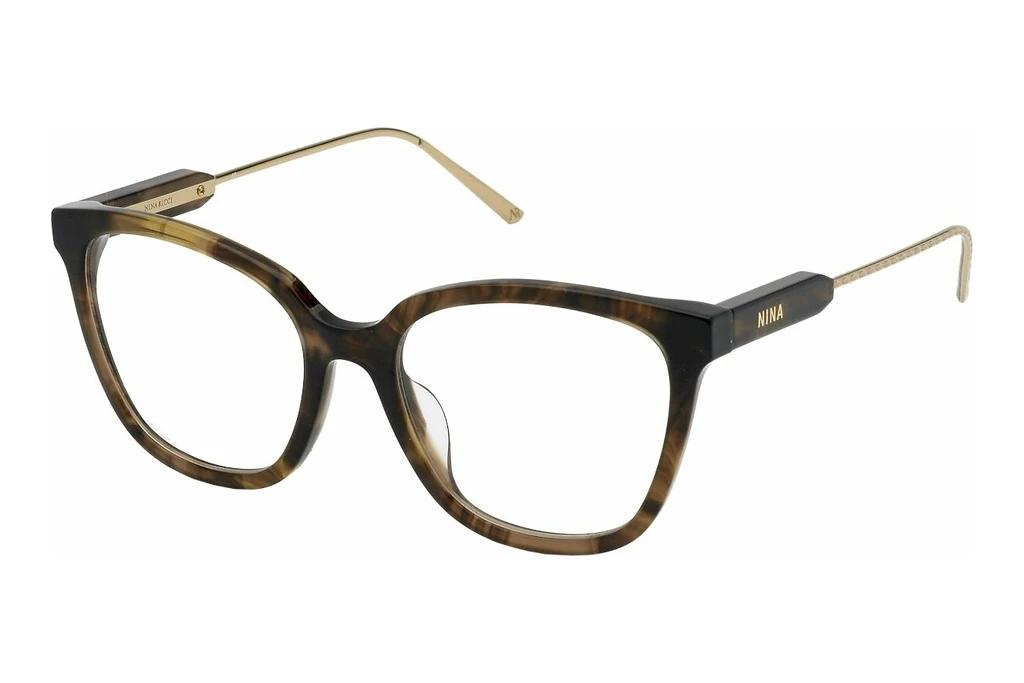 Nina Ricci   VNR290 0GGU SHINY MELANGE BROWN