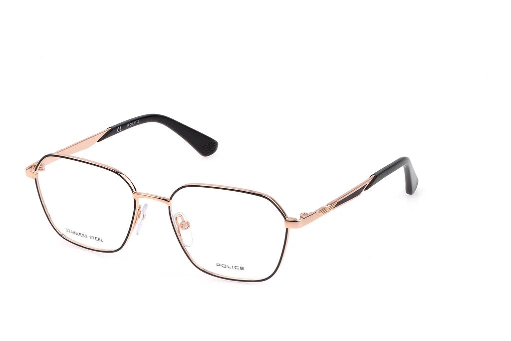 Police   VK567 0301 SH.ROSE GOLD W/BLACK PARTS