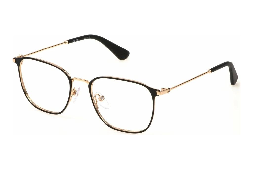 Police   VK580 0302 ROSE GOLD WITH SEMI MATT BLACK PARTS