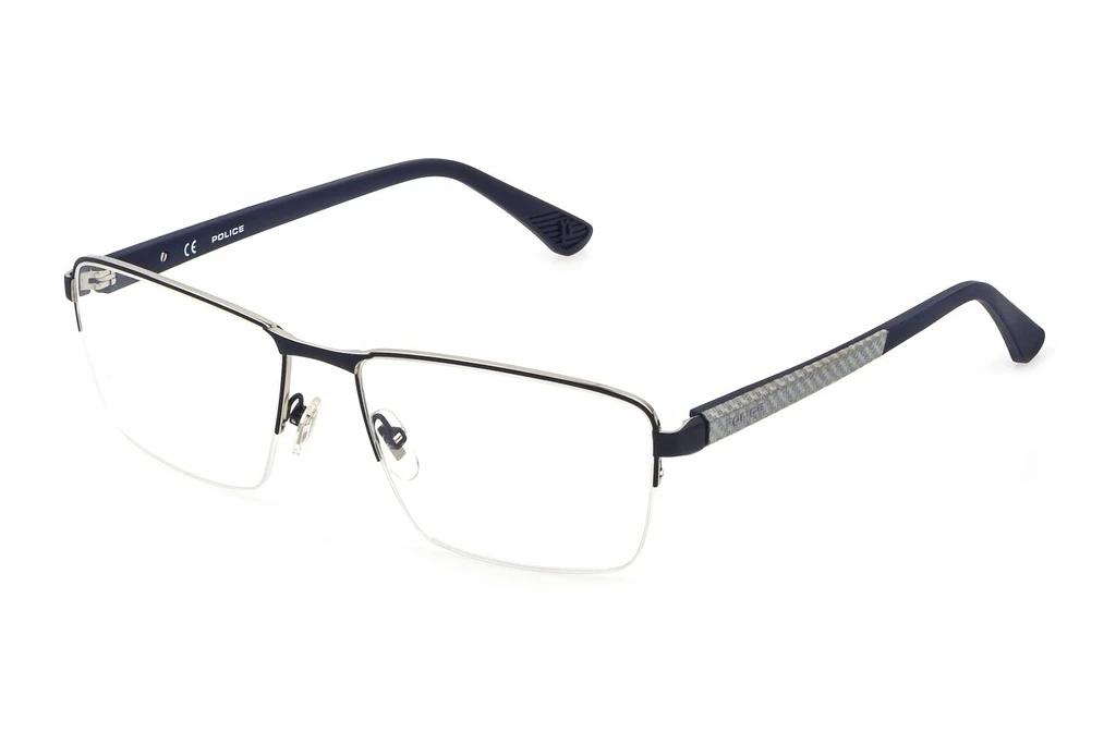 Police   VPLD10 0F94 PALLADIO LUCIDO C/PARTI BLU OPACO