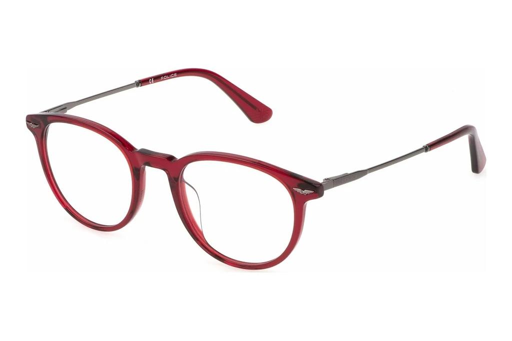 Police   VPLD93 0V64 SHINY TRANSP.BORDEAUX RED