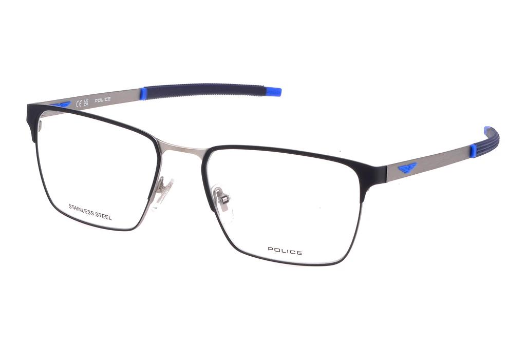 Police   VPLG79 08BM MATT SATIN PALLADIUM W/COLOURED PARTS
