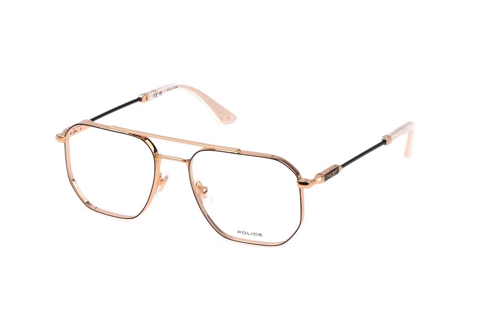 Police   VPLG82 0302 ROSE GOLD WITH SEMI MATT BLACK PARTS