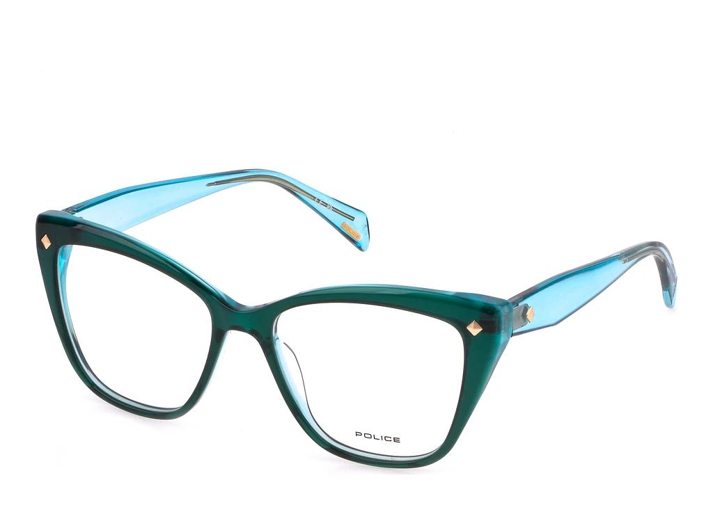 Police   VPLM03 0N19 SHINY GREEN/AZURE
