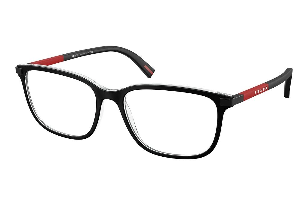 Prada Linea Rossa   PS 02RV 03I1O1 Top Matte Black On Crystal