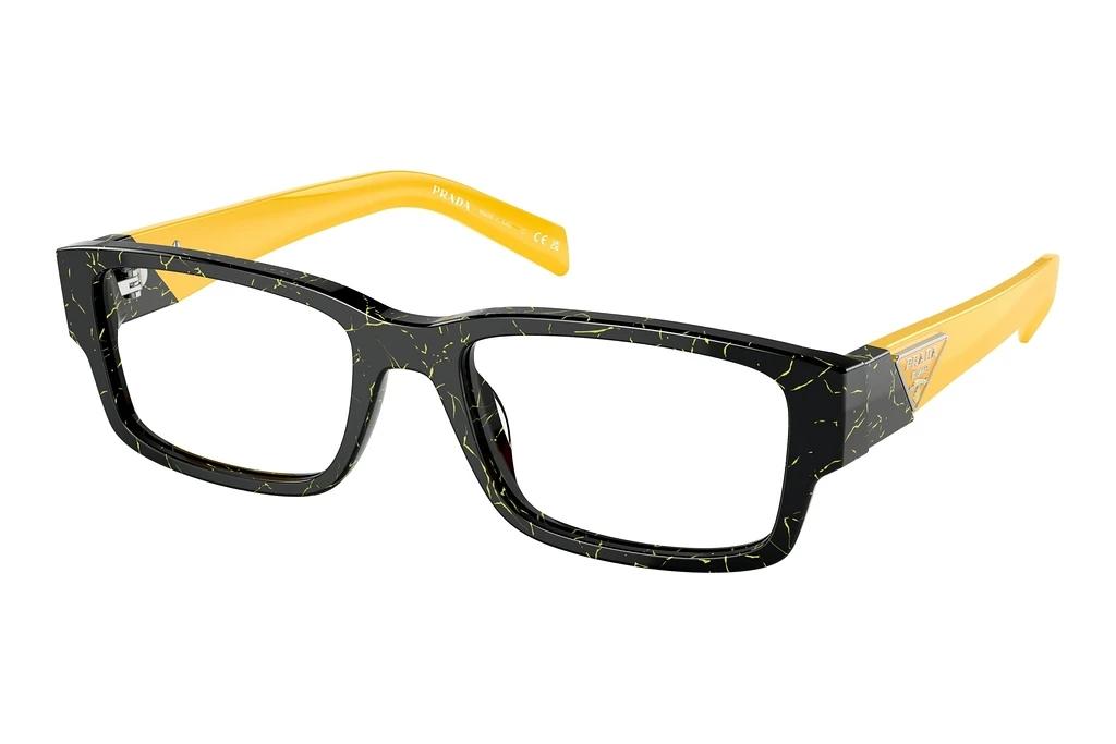 Prada   PR 07ZV 19D1O1 Black/Yellow Marble
