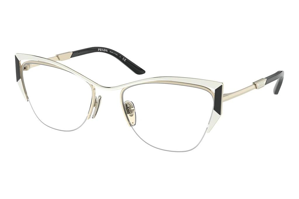 Prada   PR 63YV 11A1O1 Talc/Black/Pale Gold