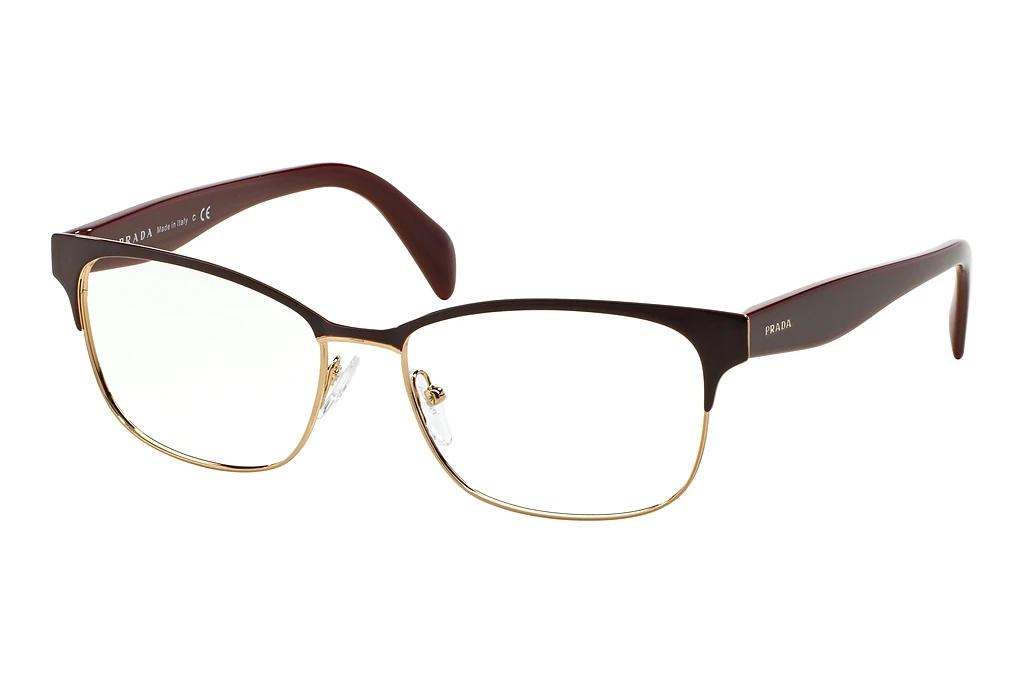 Prada   PR 65RV UAN1O1 Bordeaux On Pale Gold