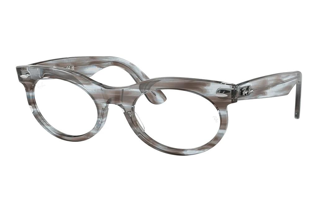 Ray-Ban   RX2242V 8361 Striped Transparent Blue