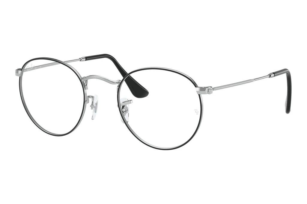 Ray-Ban   RX3447V 2861 Black On Silver