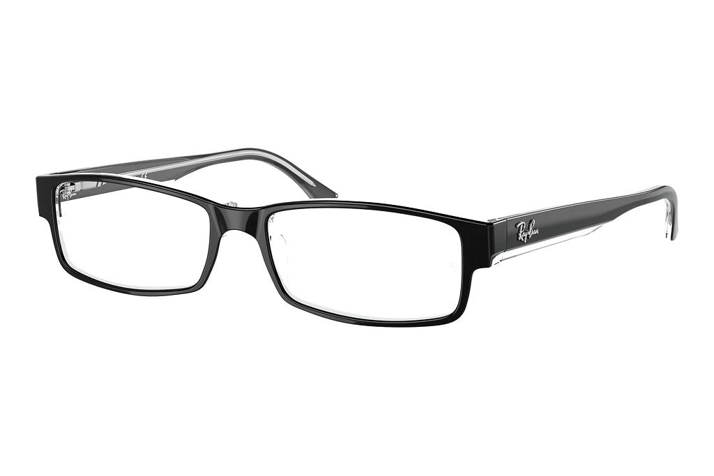 Ray-Ban   RX5114 2034 Black On Transparent