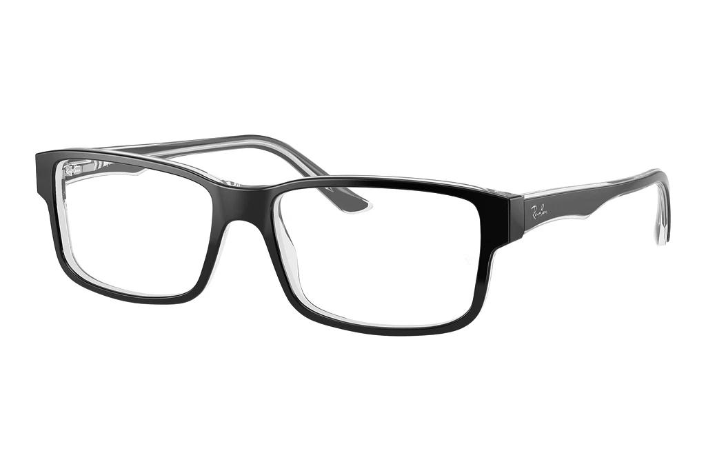 Ray-Ban   RX5245 2034 Black On Transparent