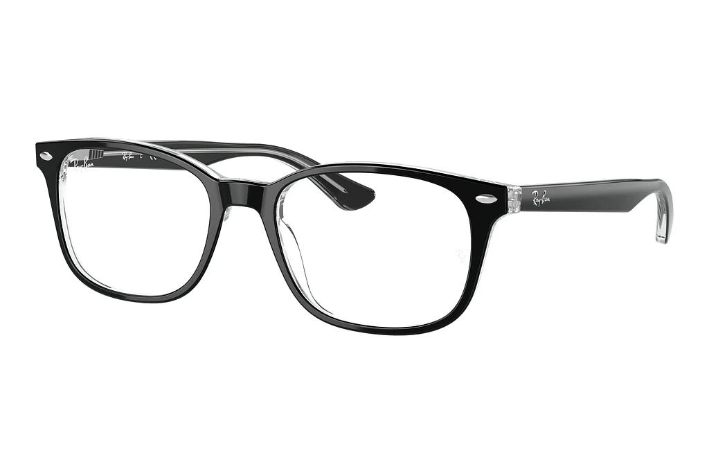 Ray-Ban   RX5375 2034 Black On Transparent