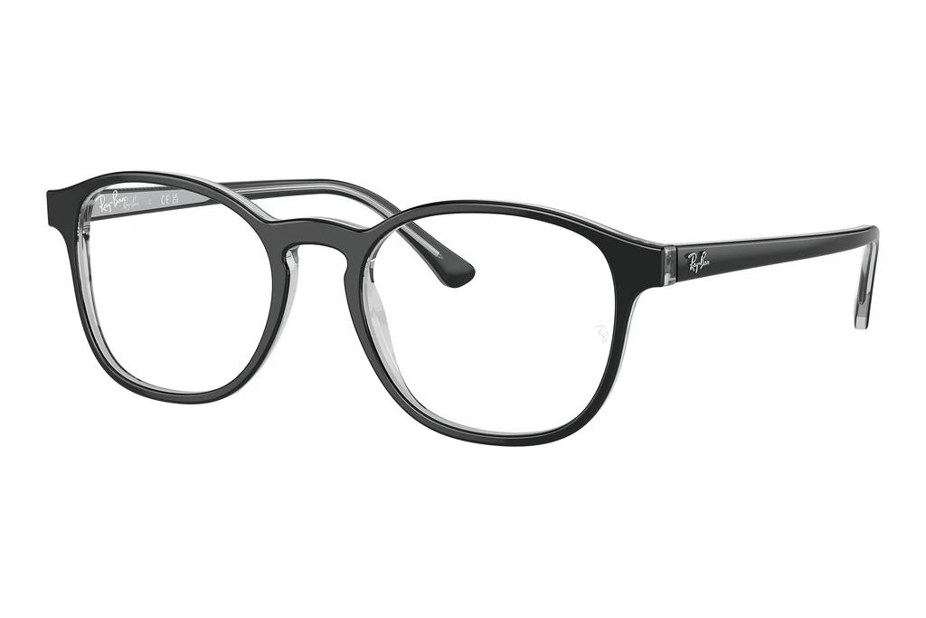 Ray-Ban   RX5417 8367 Dark Grey On Transparent