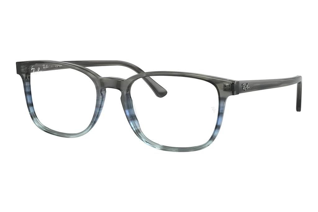 Ray-Ban   RX5418 8254 Striped Grey & Blue