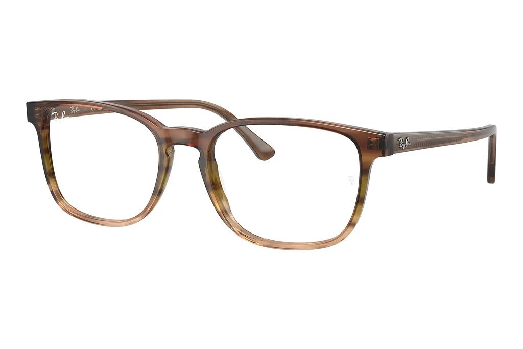 Ray-Ban   RX5418 8255 Striped Brown & Green
