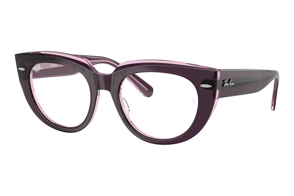 Ray-Ban   RX5586 8364 Violet On Transparent Pink