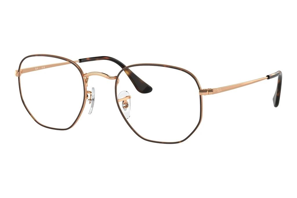 Ray-Ban   RX6448 3176 Havana On Rose Gold