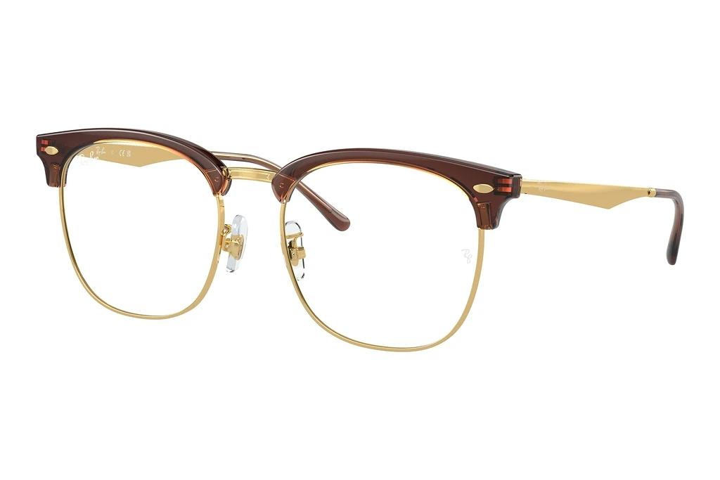 Ray-Ban   RX7318D 8325 Transparent Dark Brown On Gold