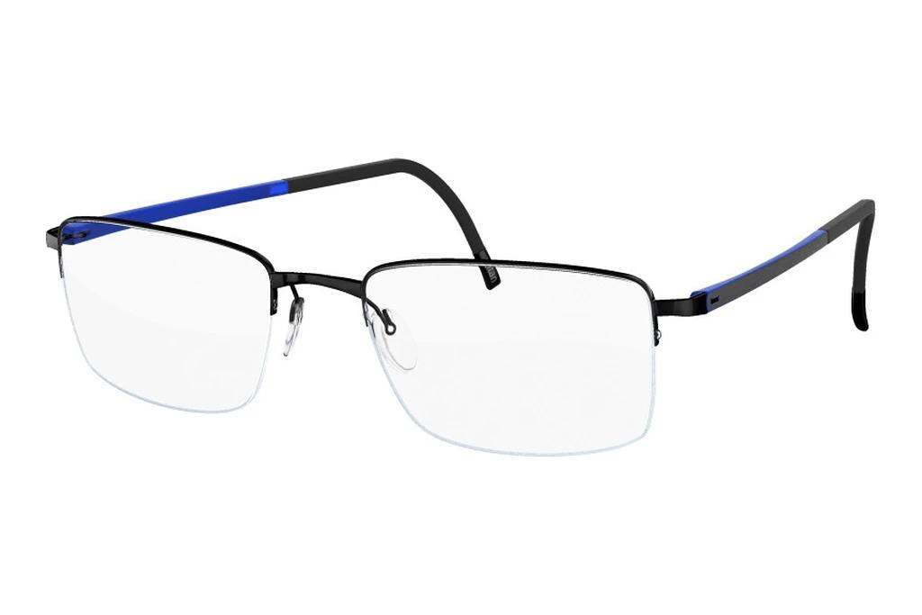 Silhouette   5457 6078 Satined Black / Indigo