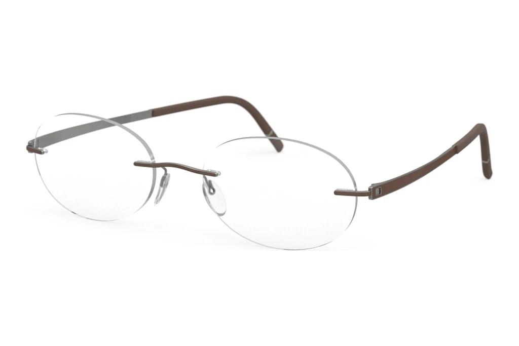 Silhouette   5529-GA 6060 Ruthenium / Cohiba Brown