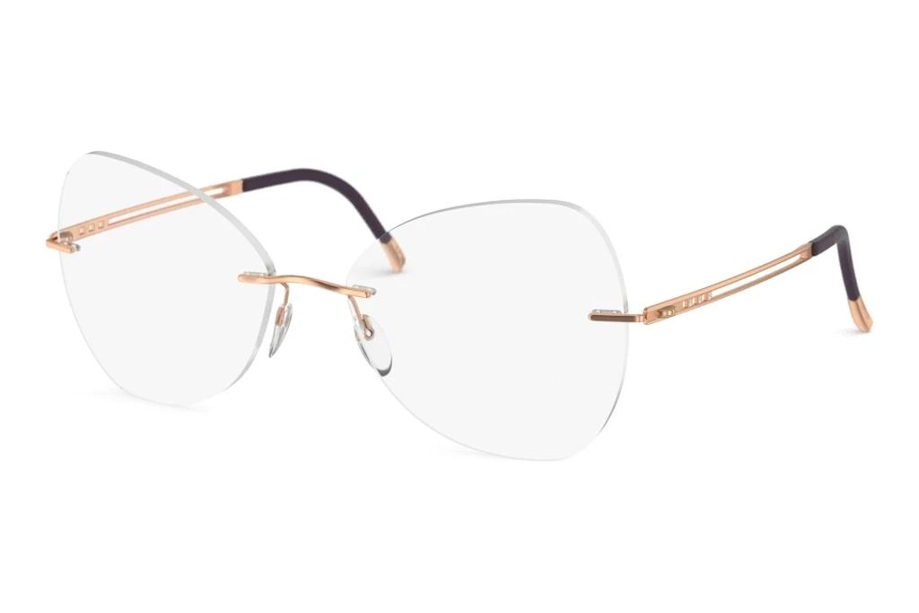 Silhouette   5536-IJ 3520 Rosegold / Black Diamond