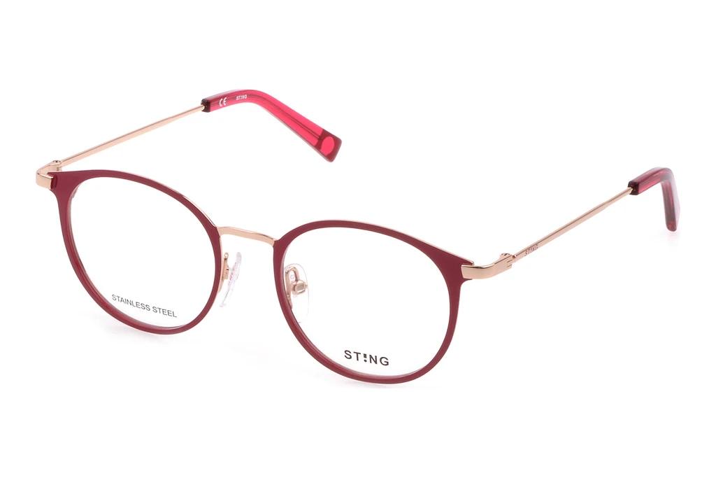Sting   VSJ419 0SAH ORO ROSE' C/PARTI ROSSO LUCIDO