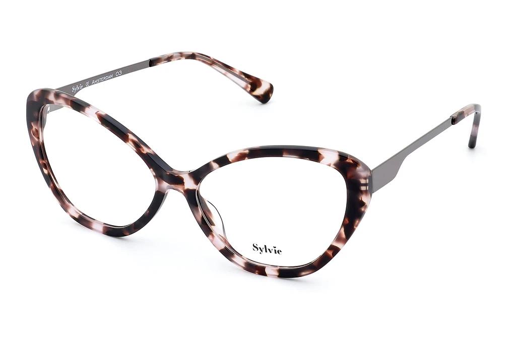 Sylvie Optics   Amsterdam 03 grey tortoise/gun