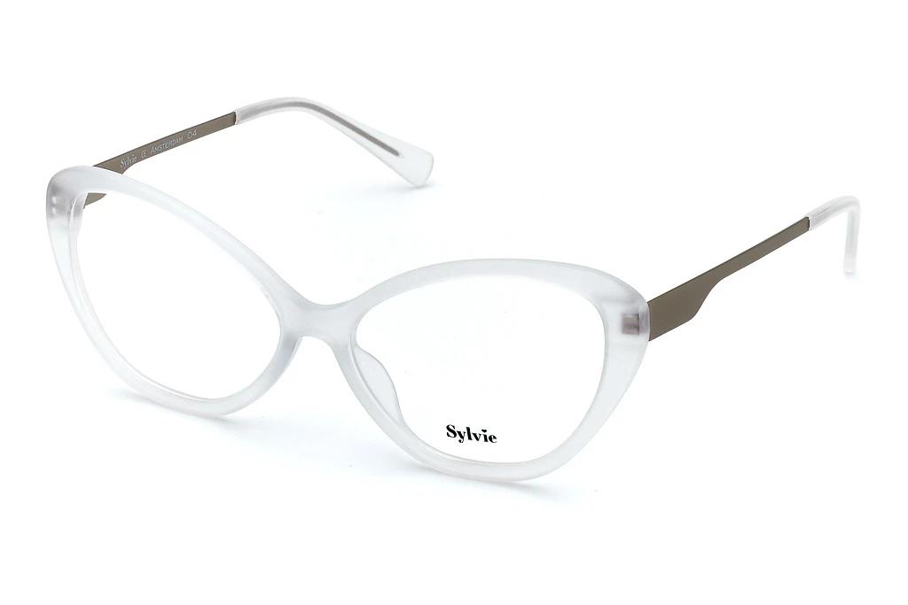 Sylvie Optics   Amsterdam 04 clear/silver mat